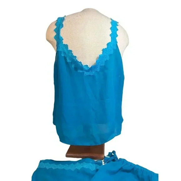 Amoureuse cami and pants sleepwear pajama set feminine plus size 1x - Picture 4 of 7